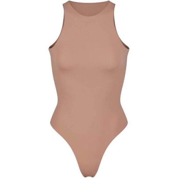 Skims Fits Everybody High Neck Bodysuit - Sienna - 4x - Picture 2 of 3